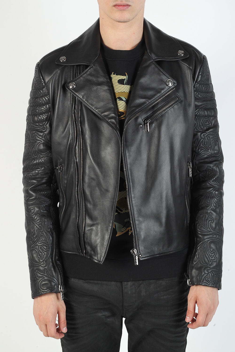 Versace deals motorcycle jacket